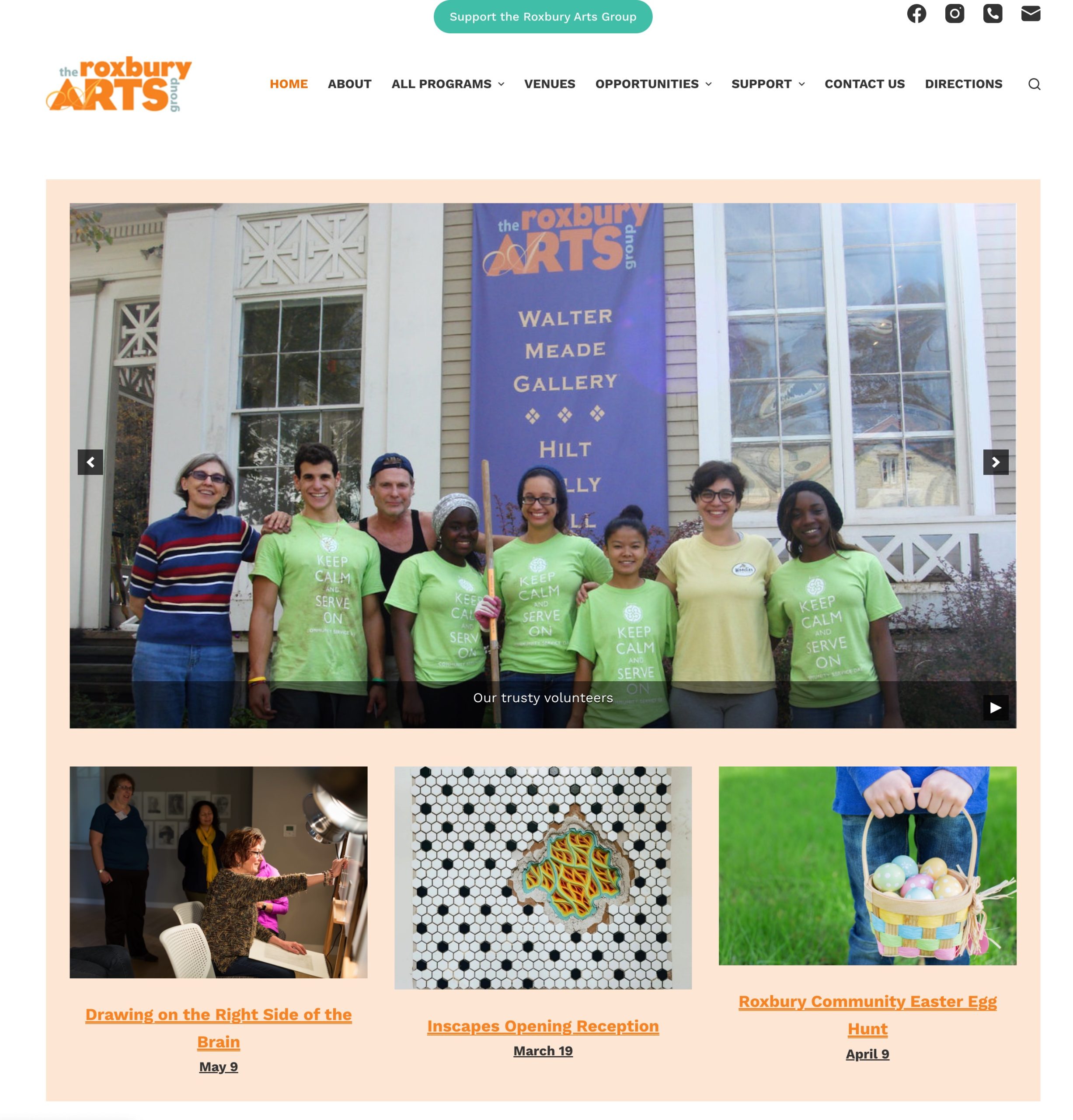A website for the Roxbury Arts Group.
Visit website roxburyartsgroup.org