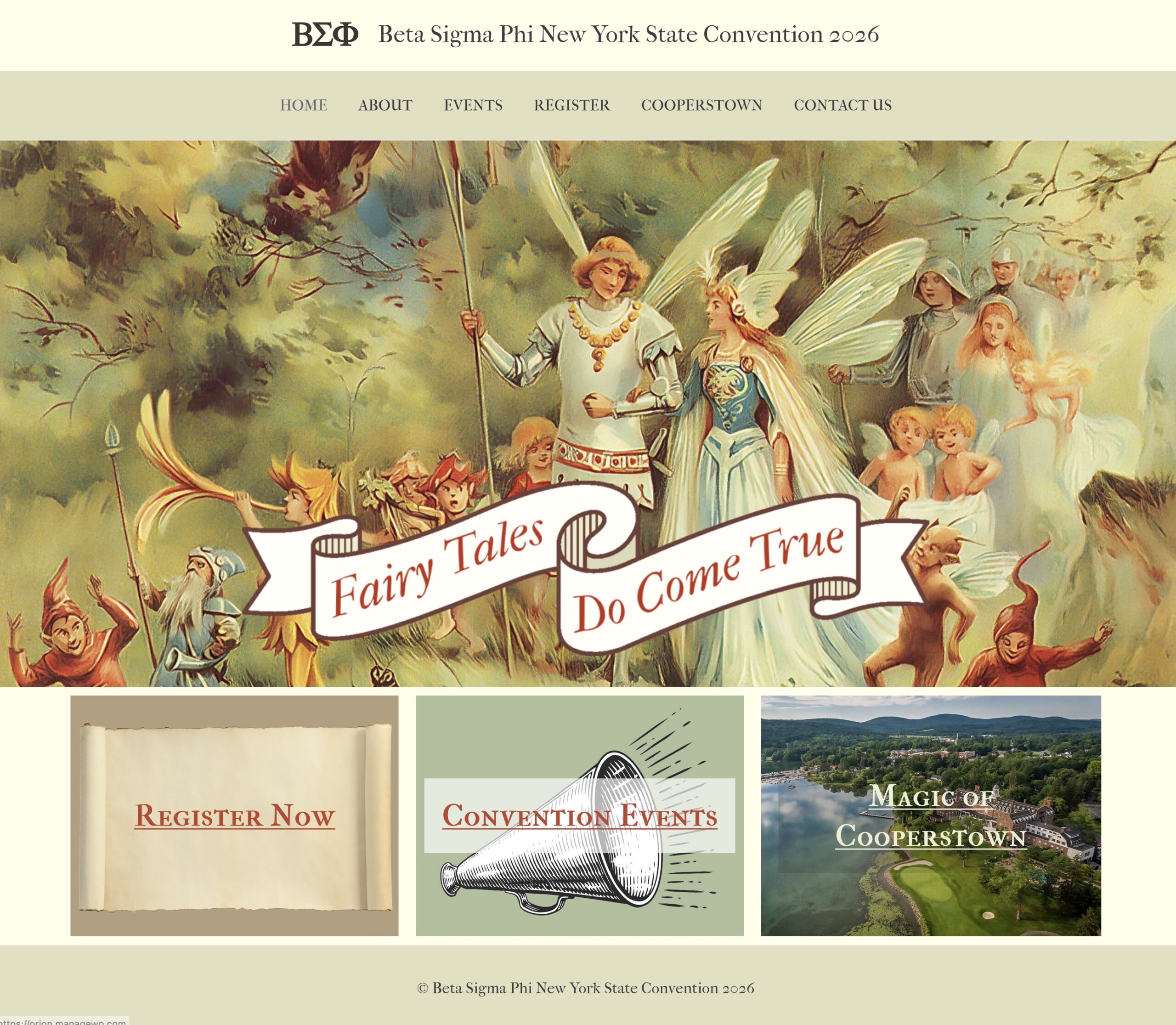Artist website for the Beta Sigma Phi New York State Convention 2026.
Visit website bspny2026.org/